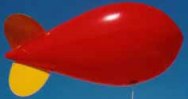 helium advertising blimp